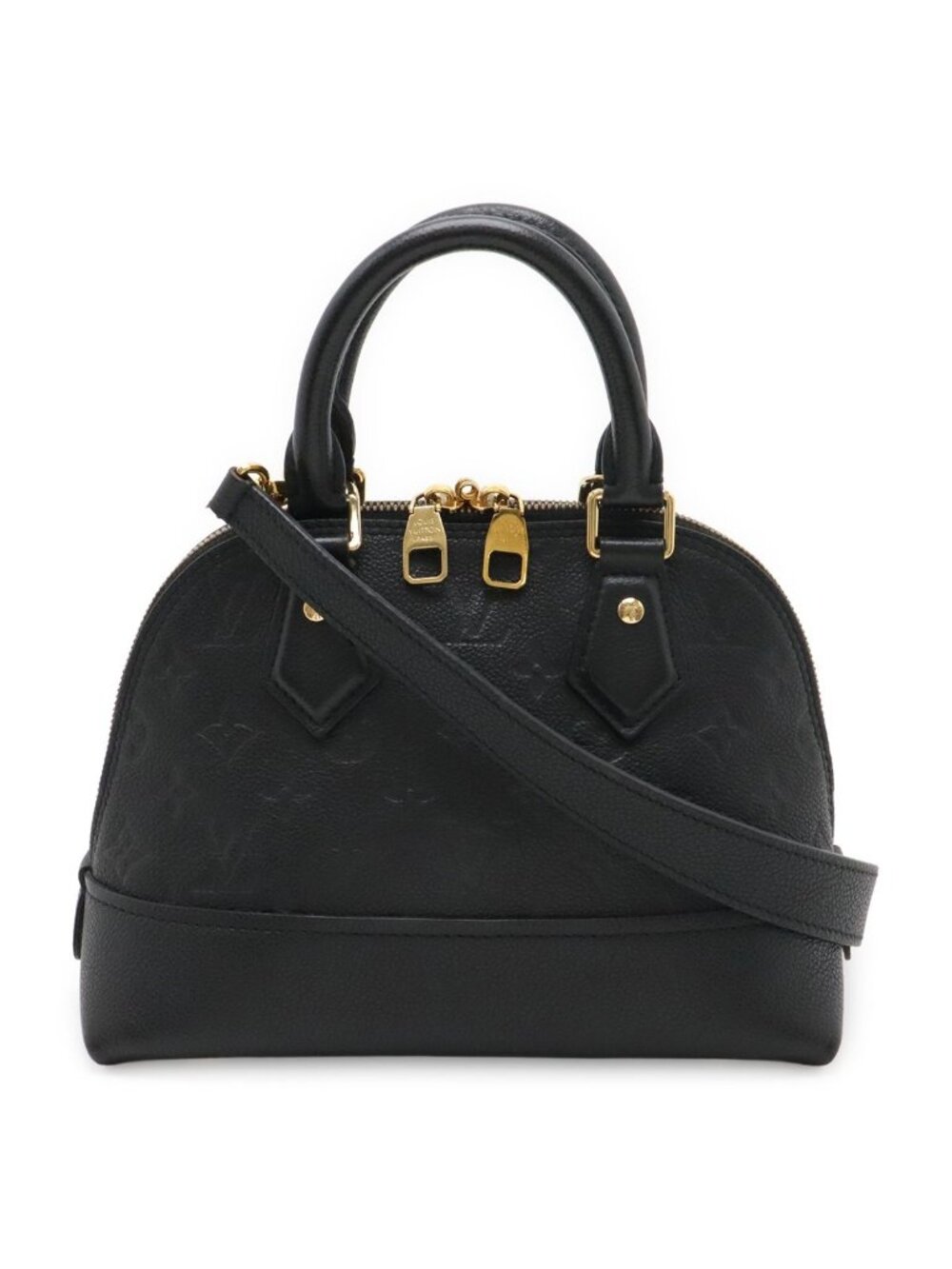 Louis Vuitton Monogram Empreinte Neo Alma BB 2-Way Shoulder Bag Noir Black